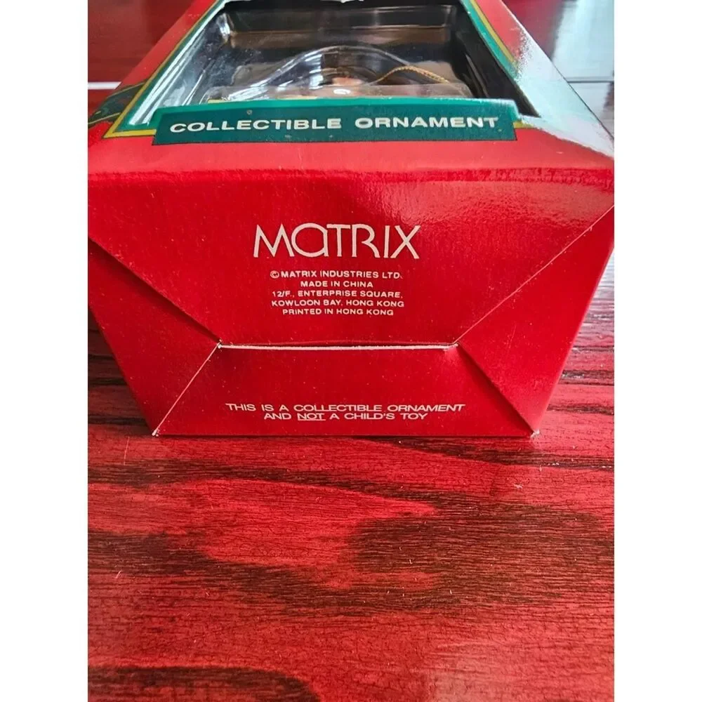 Matrix Industries Christmas Traditions Santa Workshop Ornament Christmas